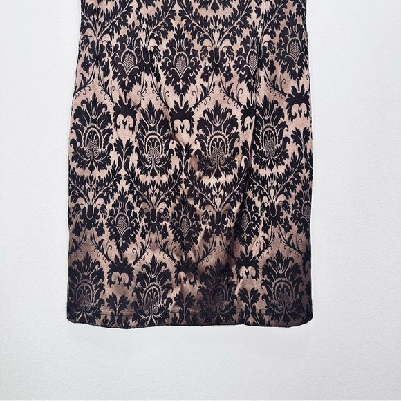 Jessica McClintock for Gunne‎ Sax Vintage Y2K 90s Lace Overlay Mini Dress Size 6 - Picture 3 of 8